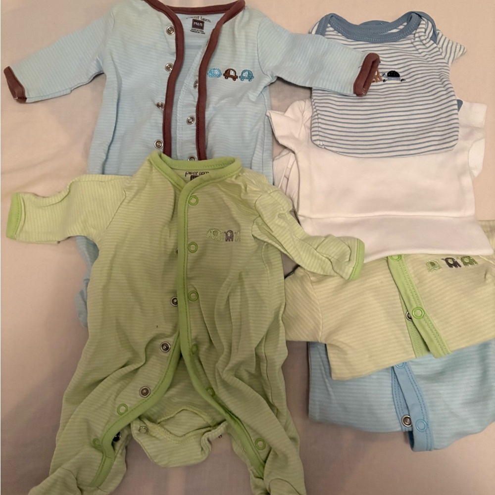 Premie sleepers and onesies.